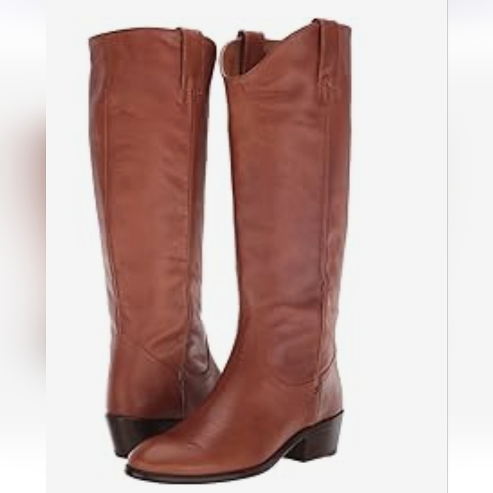 Frye Carson Pull On Leather Riding Boots 6.5